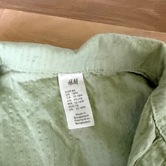 H&M Light Green Matching Set - Picture 3 of 4